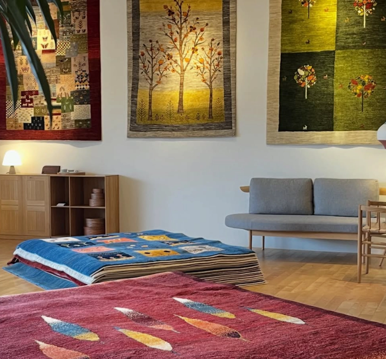 春のアートギャッベ展2026開催中！